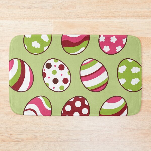 Item preview, Egg Pattern | Pink Green | Stripes Clouds Flowers Dots | Light Green designed and sold by Wintre2.