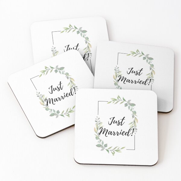 Item preview, Just married designed and sold by JustSeasons.