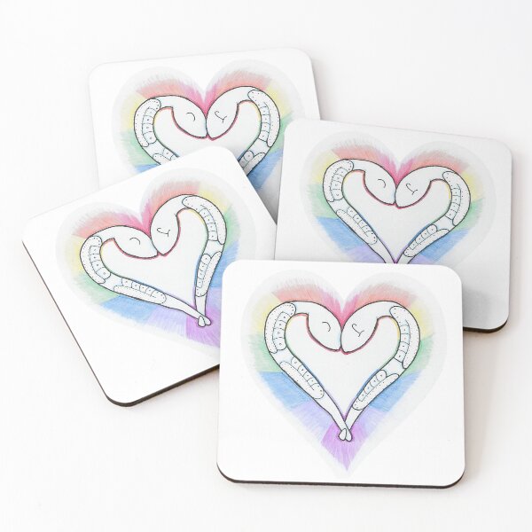 Item preview, Rainbow heart designed and sold by AGCharlesworth.