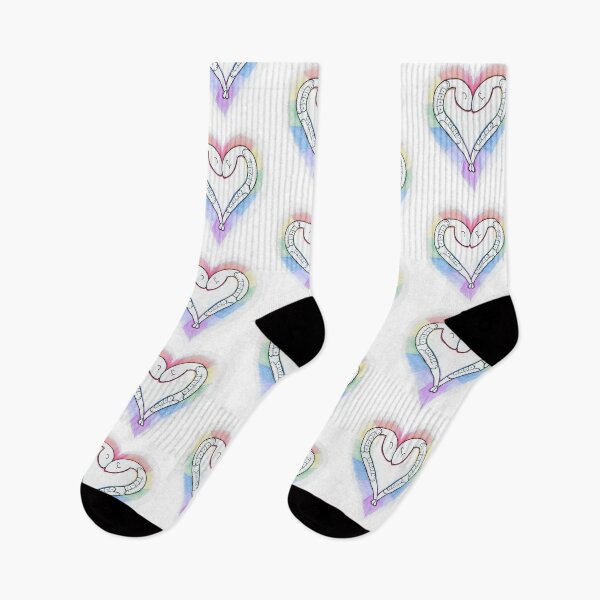 Item preview, Rainbow heart designed and sold by AGCharlesworth.
