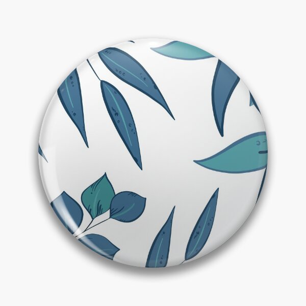 Item preview, Blue gum leaves pattern,  eucalyptus leaves  designed and sold by Yellowsprint.