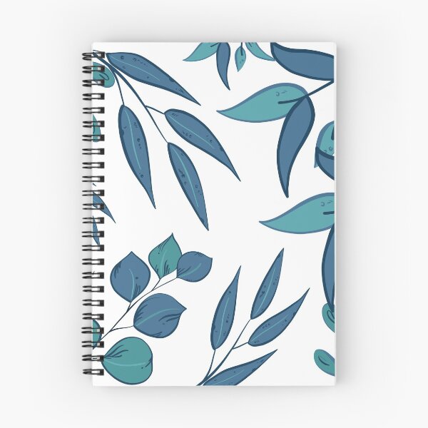 Item preview, Blue gum leaves pattern,  eucalyptus leaves  designed and sold by Yellowsprint.
