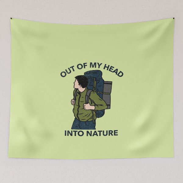 Item preview, Thru hiking design. Out of my head into nature. designed and sold by NobelFashion.