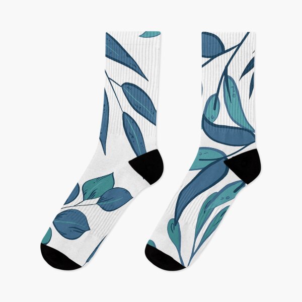 Item preview, Blue gum leaves pattern,  eucalyptus leaves  designed and sold by Yellowsprint.