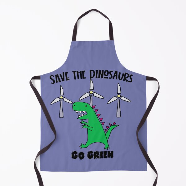Artikelvorschau, Lustige Save the Dinosaurs Go Green Cartoon entworfen und verkauft von Nature's Fancy.