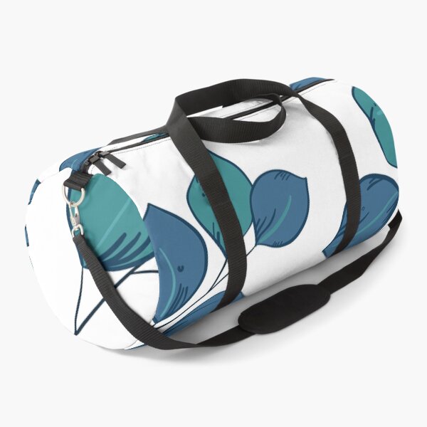 Item preview, Blue gum leaves pattern, round and pointy  designed and sold by Yellowsprint.