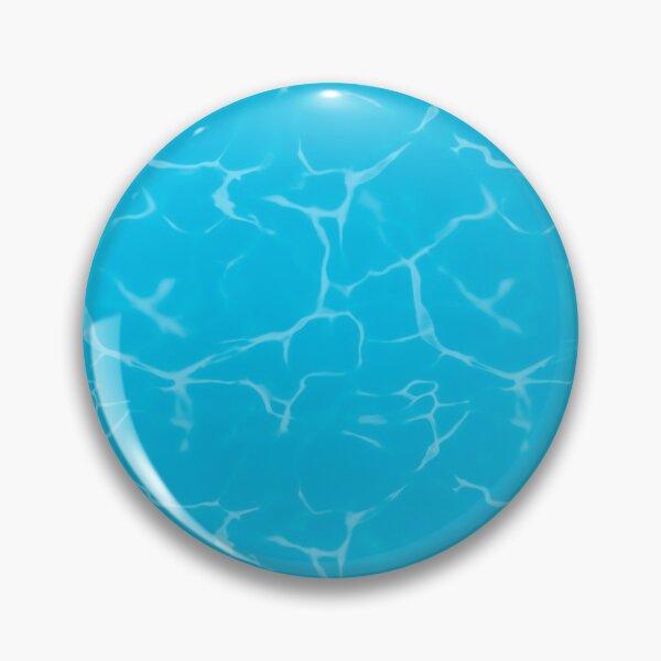 Item preview, Turquoise Waves Summer Swimming Pool Clear Water Pattern  designed and sold by PrettyLittlePic.