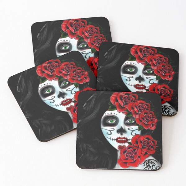 Item preview, Skull Girl  designed and sold by BooPooBeeDooArt.