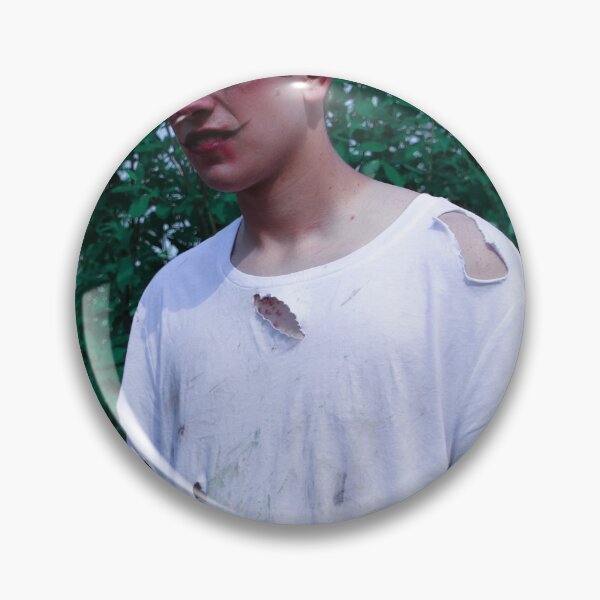 Item preview, boy in the torn down white tee in the nature designed and sold by PashaGontier.