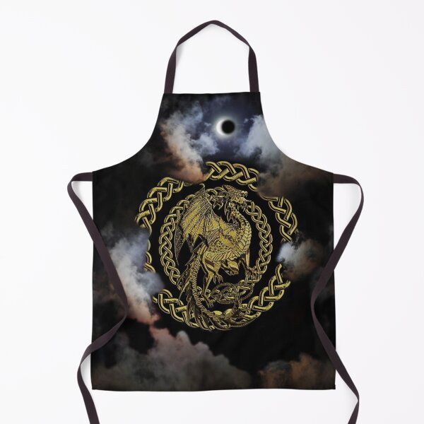 Item preview, Gold Celtic Dragon Cloud Eclipse designed and sold by Kim Andrews.