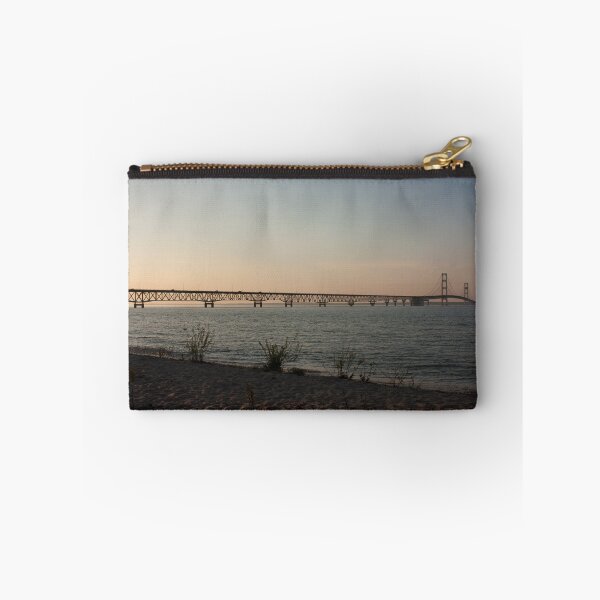 Item preview, Sunset at the Mackinac Bridge designed and sold by Hillary Sivec.