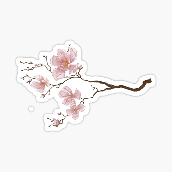 Item preview, blossoms on a magnolia tree designed and sold by tempestati.