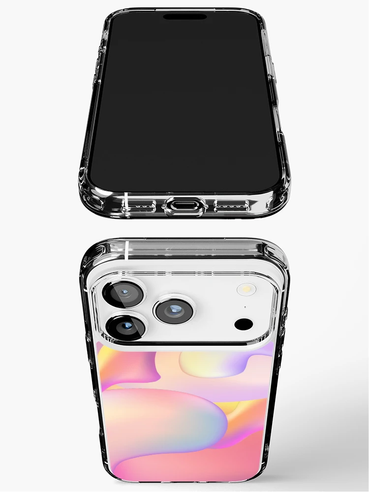 Thumbnail 3 of 5, iPhone Case, Bubble abstract pattern designed and sold by Patternsonly.
