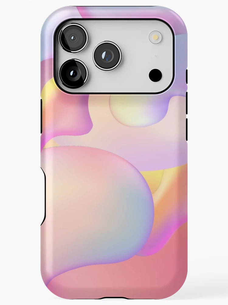 Thumbnail 1 of 4, iPhone Case, Bubble abstract pattern designed and sold by Patternsonly.