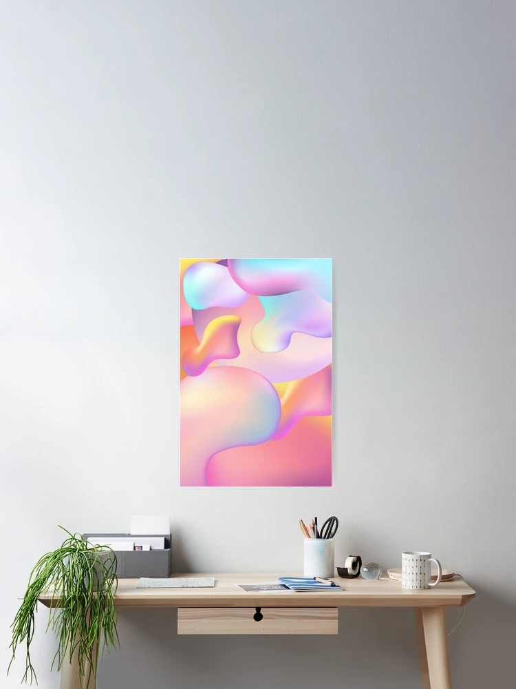 Thumbnail 2 von 3, Poster, Bubble abstract pattern designt und verkauft von Patternsonly.