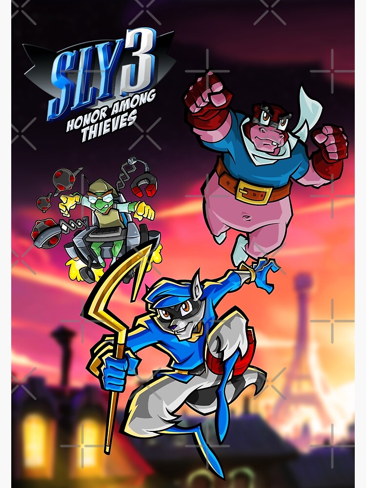 Sly 3 Honor Among Thieves Metal Print for Sale by DaxterMaster