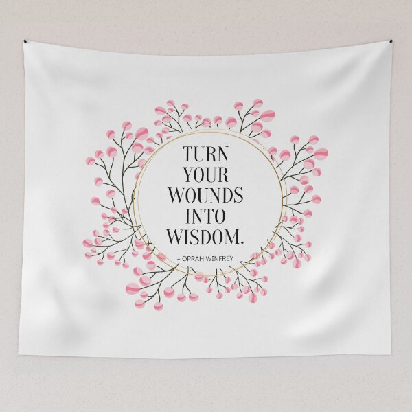 Item preview, Turn Your Wounds into Wisdom designed and sold by yyolka.