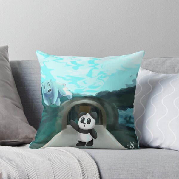Item preview, Panda at Zoo sees Polar Bear  designed and sold by adevenneyart.