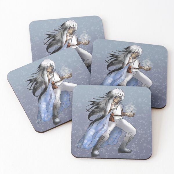 Item preview, Dark elf druid creating snow and ice designed and sold by CuisineCat.