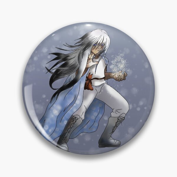 Item preview, Dark elf druid creating snow and ice designed and sold by CuisineCat.