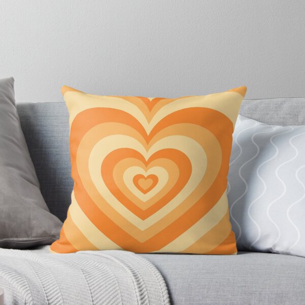 Item preview, Orange aesthetic trendy in the heart designed and sold by GraciesArts.