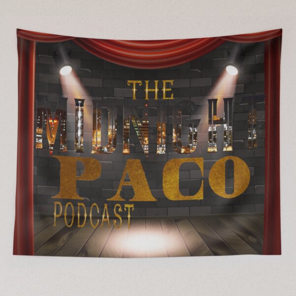 Item preview, The Midnight Paco Podcast designed and sold by TwoSixDesigns.
