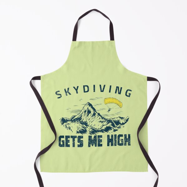 Item preview, Parachuting design. skydiving gets me high. designed and sold by NobelFashion.