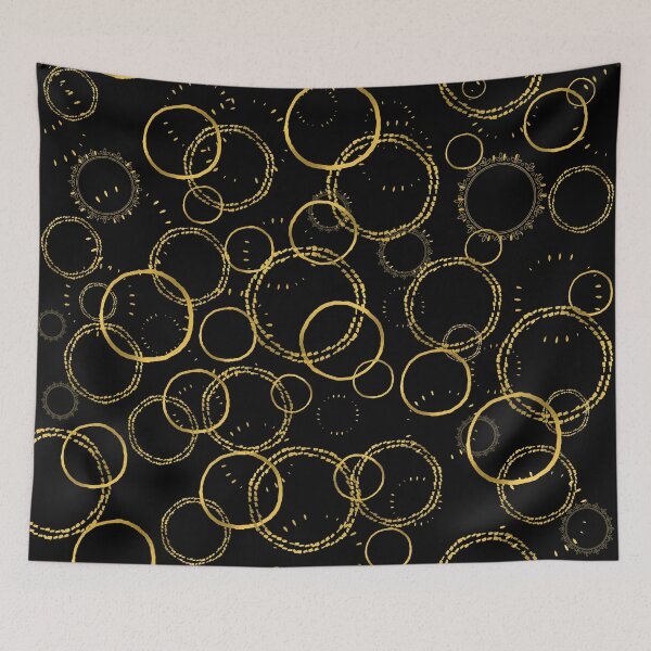 Aperçu de l'œuvre Conception de cercle d'or créée et vendue par CraftyInk.