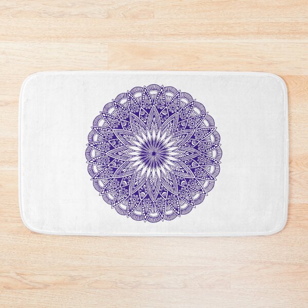 Item preview, Mandala design (dark indigo) designed and sold by Calen  Picard-Carroll.