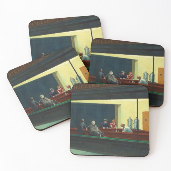 Item preview, Jason Vorhees in Hopper Nighthawks designed and sold by LT Graphic Art.
