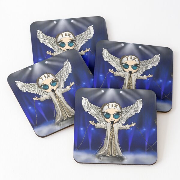 Item preview, TIX Fallen Angel Eurovision 2021 Norway Ut av mørket Cartoon Andreas Haukeland designed and sold by ciseauxamour.