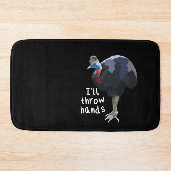 Item preview, C is for Cassowary, Cassowary Artwork – Powerful Flightless Bird Illustration and Tropical Rainforest Wildlife Design designed and sold by PrettylittlepastelUk.