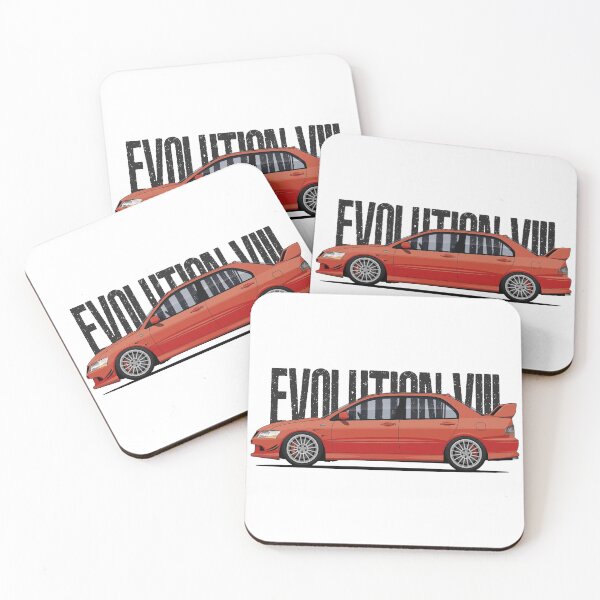 Item preview, red EVO VIII designed and sold by OlegNaches.