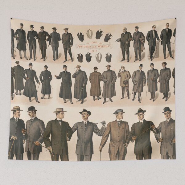 Item preview, Men's Fashion 1910 to 1911 Collection designed and sold by AdamStCyr.