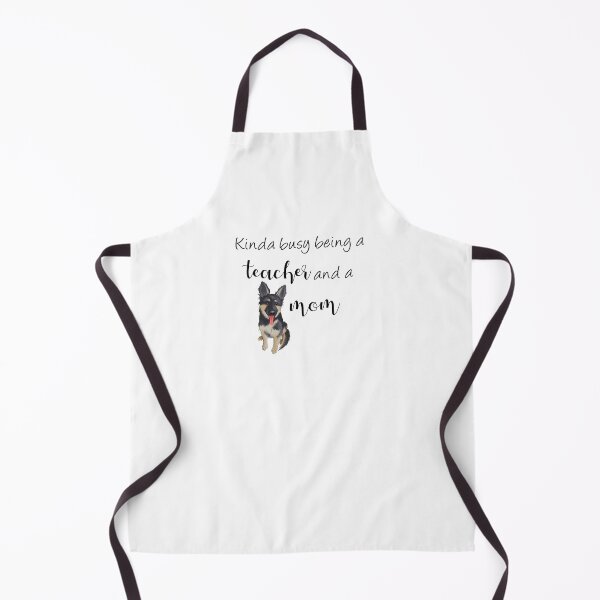 Item preview, Kinda Busy Being a Teacher and a Dog Mom | German Shepherd Mom designed and sold by ElysianCreation.