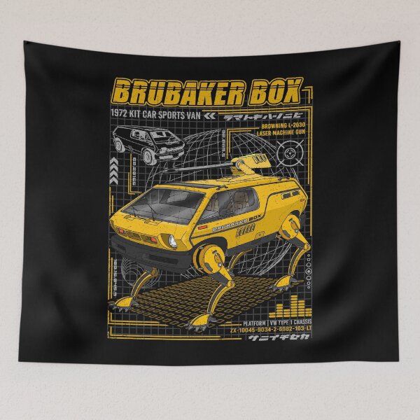 Item preview, AutoBeast Brubaker Box Sports Van designed and sold by JDM Guyvit.