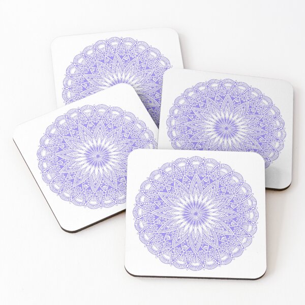 Item preview, Mandala design (pastel indigo) designed and sold by Calen  Picard-Carroll.