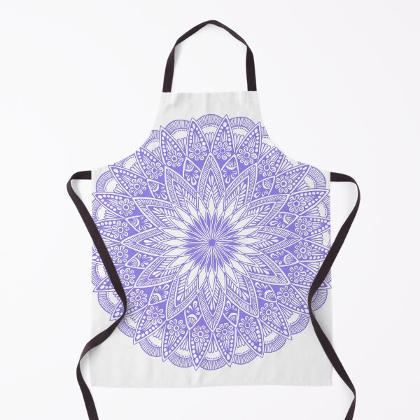 Item preview, Mandala design (pastel indigo) designed and sold by Calen Picard-Carroll.