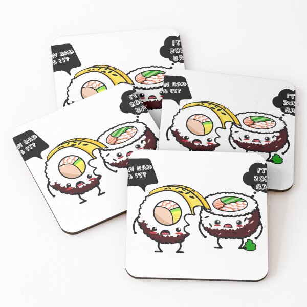 Item preview, Meryl & Mal Sushi Jokes designed and sold by TOAOTerika.