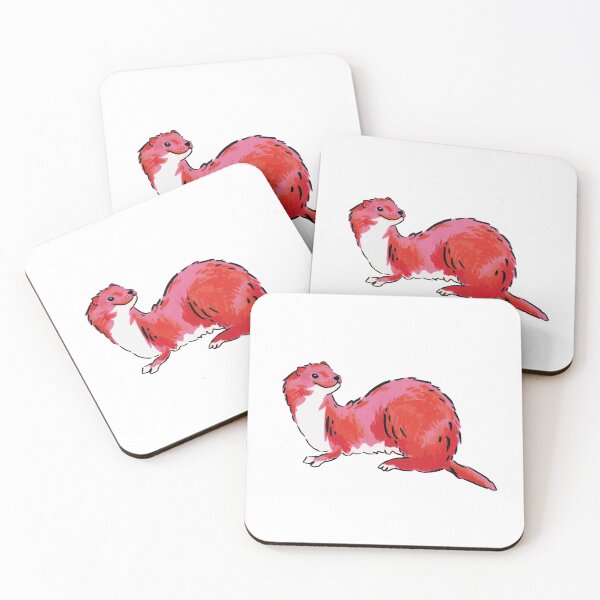 Item preview, Smiling Stoat designed and sold by studioemrose.