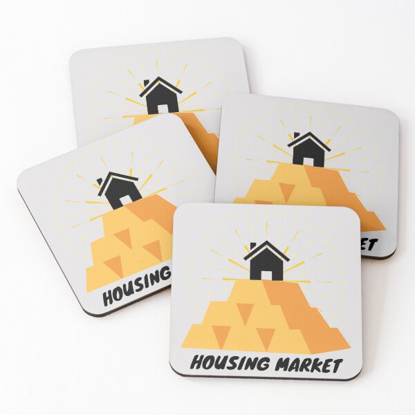 Item preview, Housing Market on Gold designed and sold by g-raph.