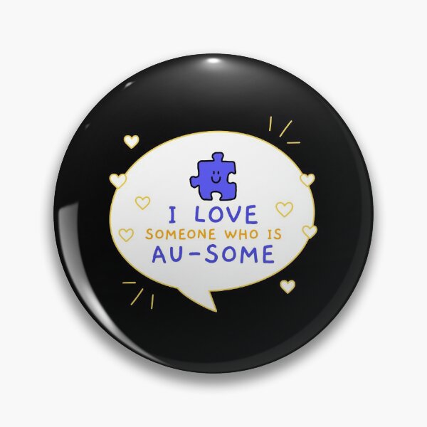 Item preview, Autism Awareness: I Love Someone Who is Au-Some designed and sold by friendlyspoon.