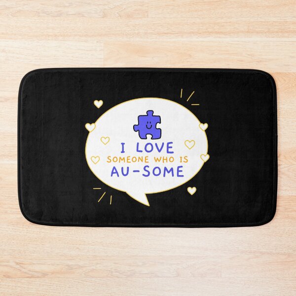 Item preview, Autism Awareness: I Love Someone Who is Au-Some designed and sold by friendlyspoon.
