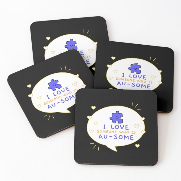 Item preview, Autism Awareness: I Love Someone Who is Au-Some designed and sold by friendlyspoon.
