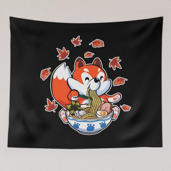 Item preview, Fox Leaves Ramen designed and sold by Walkcircle.