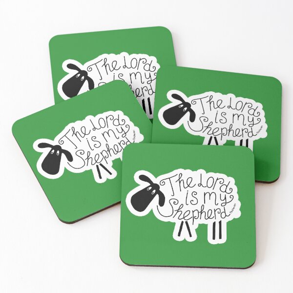 Item preview, The Lord is my shepherd sheep designed and sold by mariatorg.
