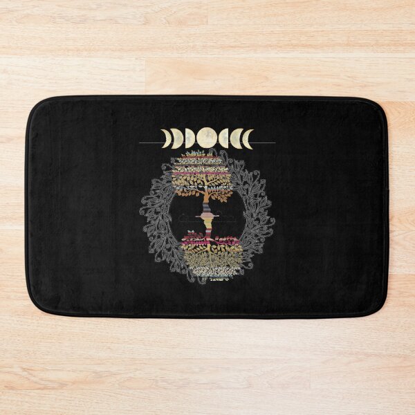 Item preview, Phases of the Moon Retro 60's 70's Vibe Tree of Life designed and sold by Independence arrival.