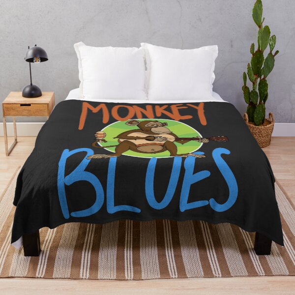 Item preview, Monkey plays the blues (Buma the monkey) designed and sold by wavethreat.
