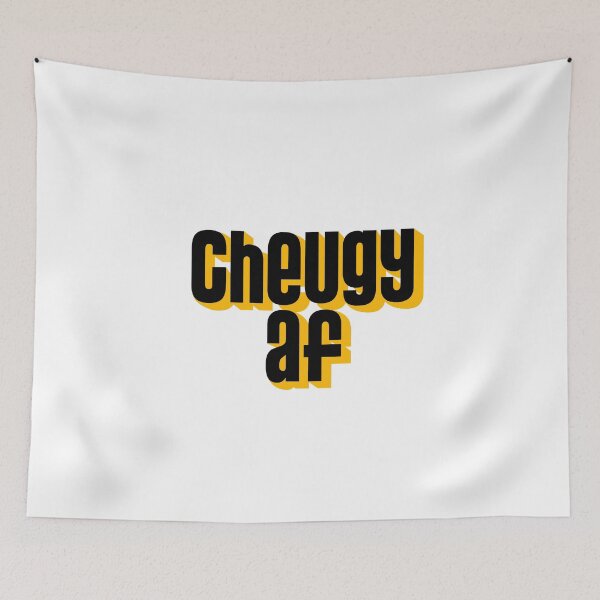 Item preview, Black and Yellow Cheugy AF designed and sold by MeaganM.