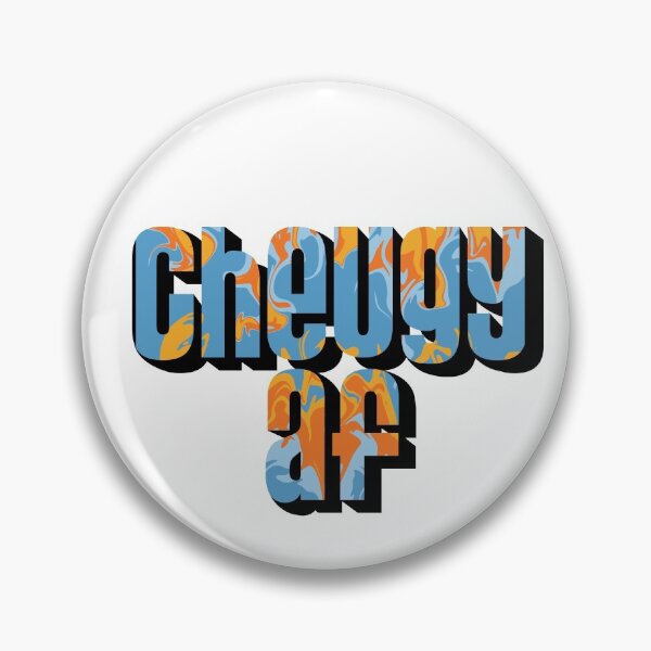Item preview, Blue and Orange Aesthetic Cheugy AF designed and sold by MeaganM.